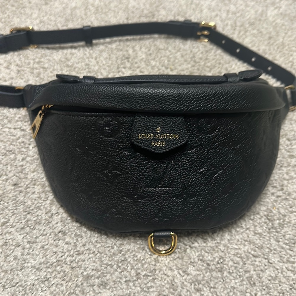 Louis Vuitton Empreinte Black Bumbag. Like new